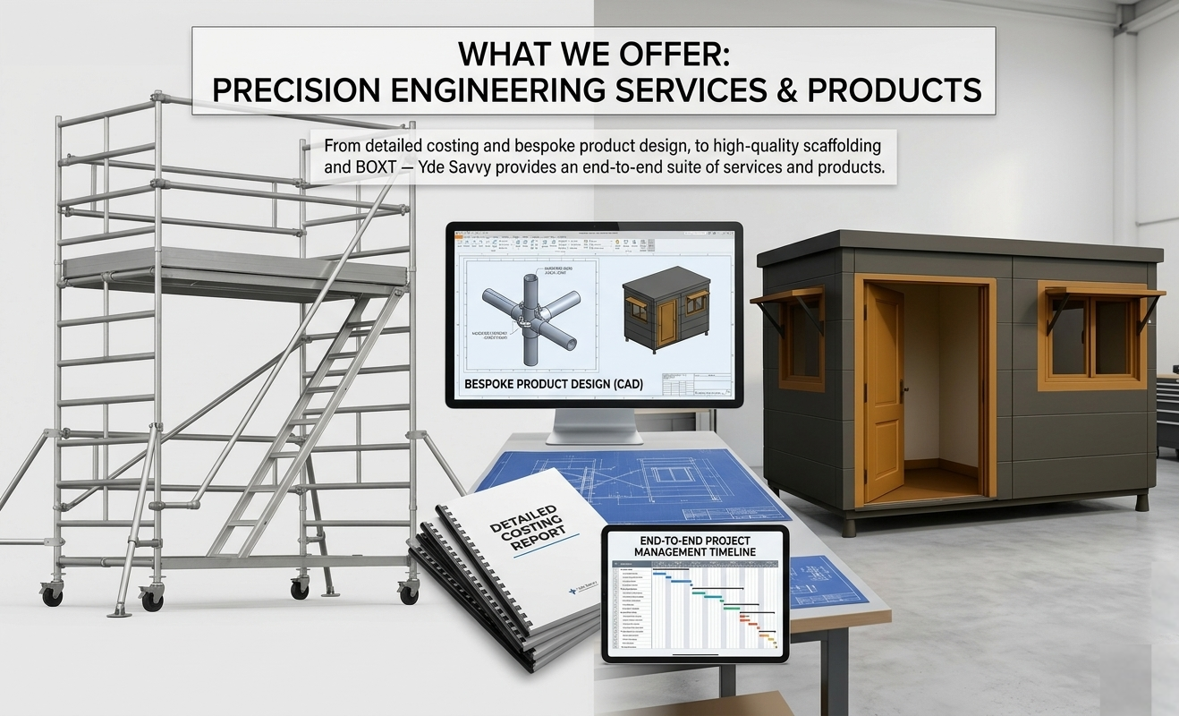 Services | Yde Savvy Private Limited | Precision Engineering & Digital ...